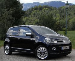 VW black up! 1.0 BlueMotion Technology